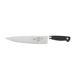 132-M21080 10" Chef's Knife w/ Santoprene® Black Handle, Carbon Steel