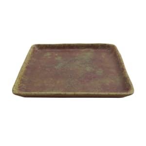284-20031CAI 6" Square Melamine Dinner Plate, Clay Azul Iris