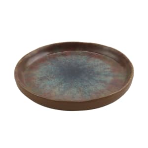 284-20038CAI 4" Round Savor Plate - Melamine, Clay Azul Iris