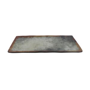 284-23123WVN 12" x 5" Rectangular Cheforward™ Plate - Melamine, Woven