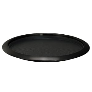 482-TR1412RIBX 13 3/4" Non-Slip Tray w/ Removable Rubber Insert, Black Onyx