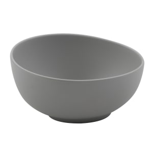 284-B1000LG 10 oz Round Melamine Bouillon Bowl, Light Gray