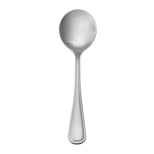 106-5273081 6" Bouillon Spoon with 18/10 Stainless Grade, Mikasa Rim Pattern