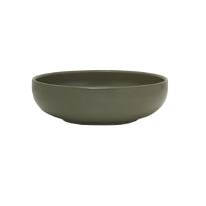 106-5275171 19 3/5 oz Round Solitude Bowl - Stoneware, Green