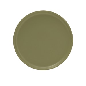 106-5275168 8 1/2" Round Solitude Coupe Plate - Stoneware, Green