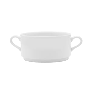106-5302727 10 oz Round Galleria Soup Bowl - Porcelain, White