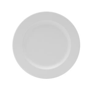 106-5302606 9" Round Galleria Plate - Porcelain, White