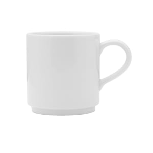 106-5302751 9 2/5 oz Galleria Cup - Porcelain, White