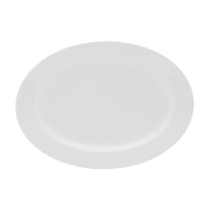 106-5302672 8 3/5" Oval Galleria Plate - Porcelain, White