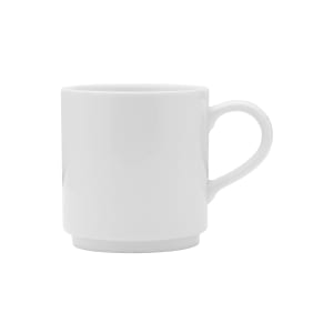 106-5302771 7 2/5 oz Galleria Cup - Porcelain, White