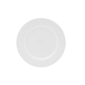 106-5304569 9 4/5" Round Lola Plate - Bone China, White