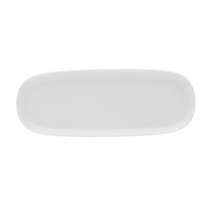 106-5302599 14" x 5" Oval Isla Platter - Porcelain, White