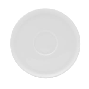106-5302589 6 1/50" Round Isla Saucer - Porcelain, White