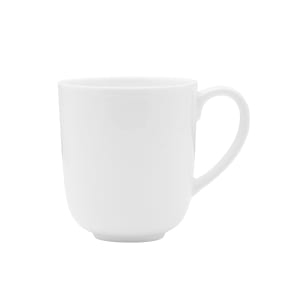 106-5304711 11 4/5 oz Lola Coffee Mug - Bone China, White