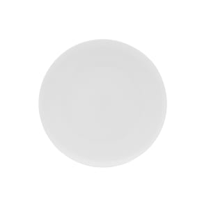 106-5304696 9 1/2" Round Lola Coupe Deep Plate - Bone China, White