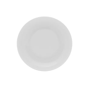 106-5304725 8" Round Lola Coupe Deep Plate - Bone China, White