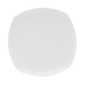 106-5304724 10" Square Lola Plate - Bone China, White