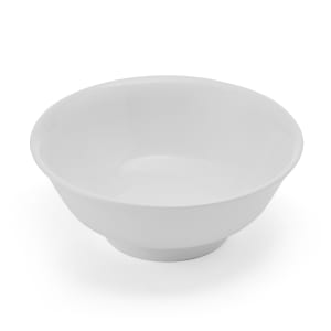 106-5305129 7 1/4" Round Bistro Bowl - Porcelain, White