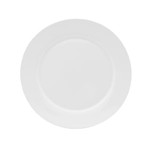 106-5304705 10 9/10" Round Lola Plate - Bone China, White