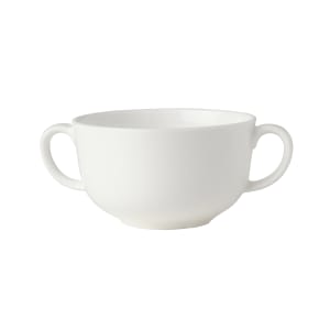 106-5304709 10 oz Round Lola Soup Cup - Bone China, White