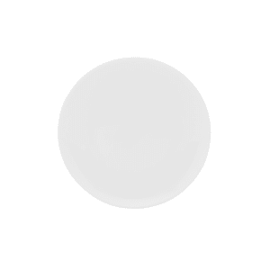 106-5304715 6 1/2" Round Lola Coupe Plate - Bone China, White
