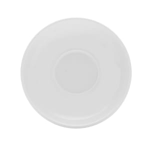 106-5305723 6 29/100" Round Bistro Saucer - Porcelain, White