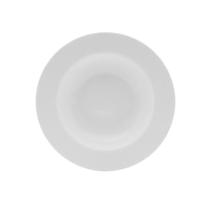 106-5307014 9 1/5" Round Lola Deep Plate - Bone China, White