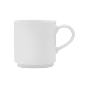 106-5302740 10 oz Galleria Mug - Porcelain, White