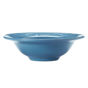 024-903032019 12 oz Round Grapefruit Bowl w/ Cantina Carved Pattern & Shape, Flint Body, Blueberry