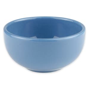 024-903043005 8 oz Round Bouillon w/ Cantina Uncarved Pattern, Republic Shape, Flint, Blueberry
