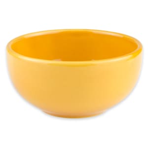 024-903044005 8 oz Round Unhandled Bouillon w/ Cantina Uncarved Pattern, Republic Shape, Saffron