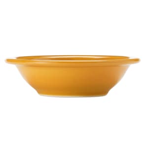 024-903044014 5 oz Round Fruit Dish w/ Cantina Uncarved Pattern & Morwel Shape, Flint, Saffron