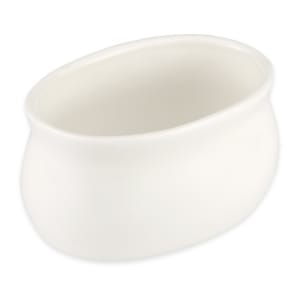 024-905356113 Oval Sugar Caddy - Porcelain, White