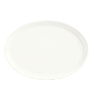 024-905356302 13 1/4" x 9-1/2" Oval Slenda Tray - Porcelain, White Royal Rideau™