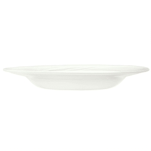 024-905437885 20 oz Round Flat Entree Pasta Bowl w/ Medium Rim & Elan Pattern, Royal Rideau B...