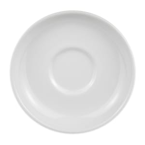 024-911194031 5 7/8" Round Saucer, Coupe, w/ Reflections Pattern & Shape, Alumawhite Body