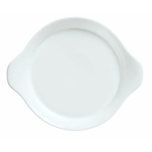 024-911194441 10" Round Handled Dish w/ Reflections Pattern & Shape, Alumawhite Body