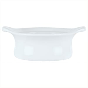 024-911194802 9 oz Round Chef's Selection™ Casserole Dish - Porcelain, Aluma White™