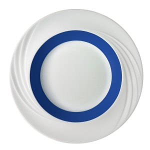 024-918182362971 9" Round Schonwald Bowl - Donna Senior, Porcelain, White/Blue