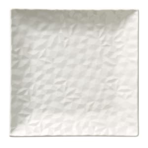 024-988001136 8 1/2" Square Status Plate - Porcelain, White