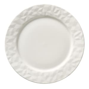 024-988001139 9" Round Status Plate - Porcelain, White