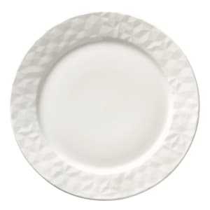 024-988001151 10 1/2" Round Status Plate - Porcelain, White