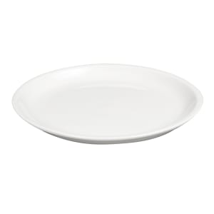 024-999023150 9" Round Constellation Pellet Plate - Porcelain, Lunar White
