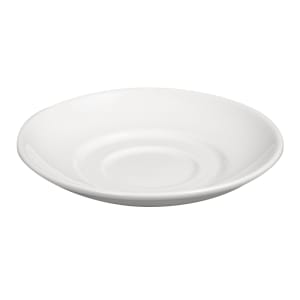 024-999023500 6" Round Constellation Saucer - Porcelain, Lunar White