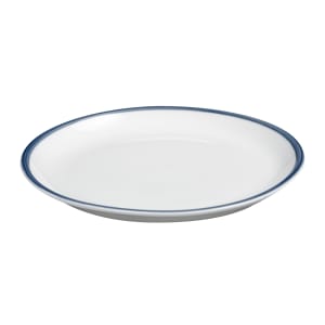 024-999024150 9" Round Porcelain Pellet Plate, Lunar White