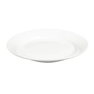024-999023155 11" Round Constellation Plate - Porcelain, Lunar White