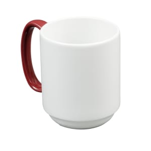 024-999025300 8 1/2 oz Porcelain Coffee Mug, Lunar White