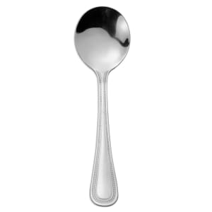 192-130016 6 1/8" Bouillon Spoon with 18/0 Stainless Grade, Harbour Pattern