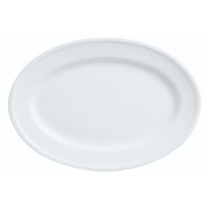 192-150250313 9 1/2" Oval Platter, Bright White