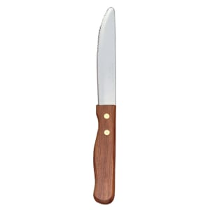 192-2001492 10" Steak Knife w/ Wood Handle, Beef Baron